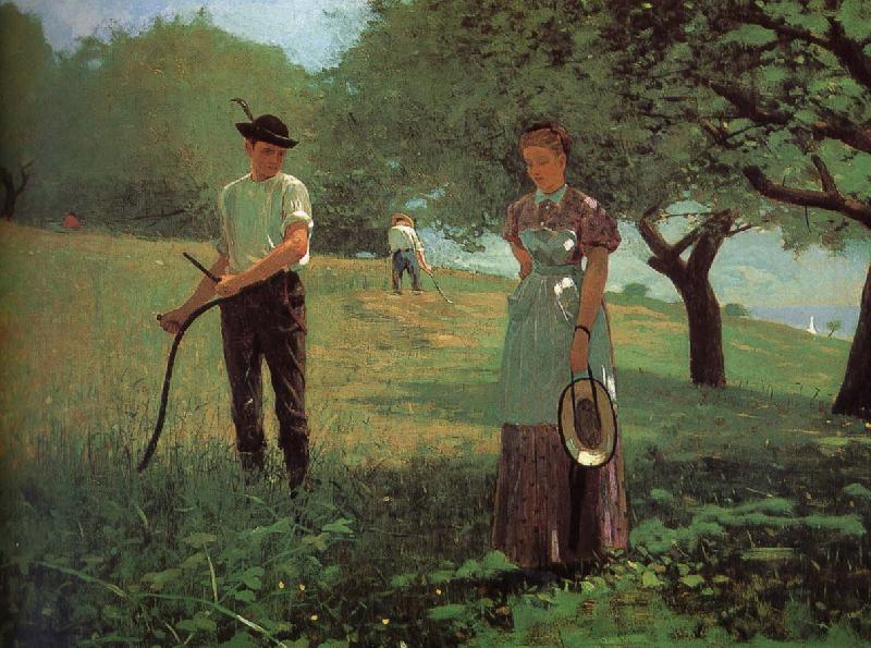 Winslow Homer Waiting for reply